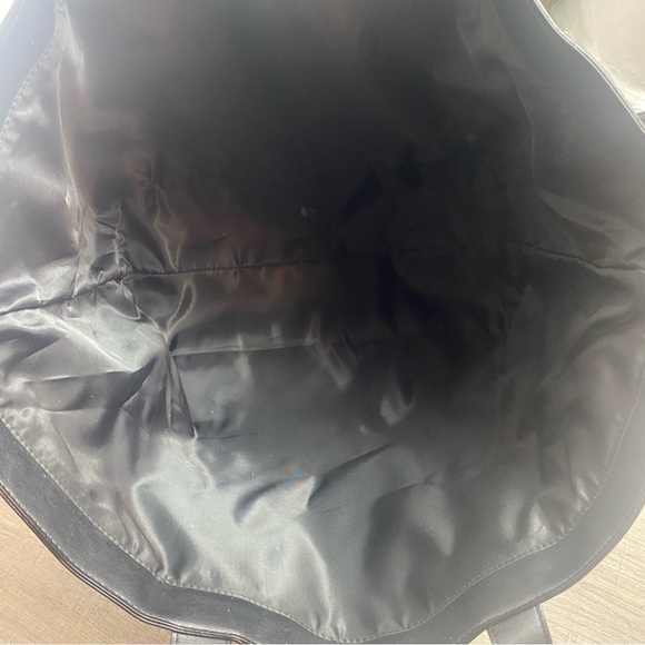 Victoria’s Secret Black Canvas Large Tote Bag NWT - Picture 6 of 10